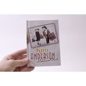 Kim Anderson, Address Book, Illustrated, Children, Hardcover, ~ 251228-WH 708
